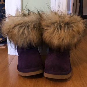UGG boots Size 11 girl Purple